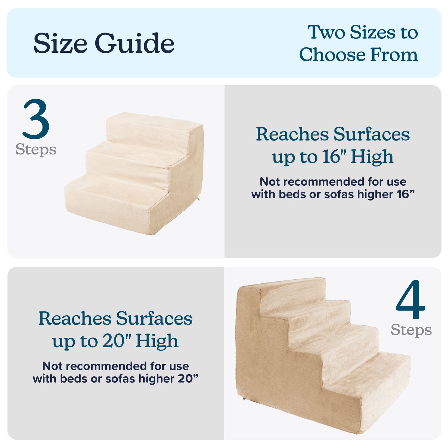 3-Step Nonslip Foam Staircase