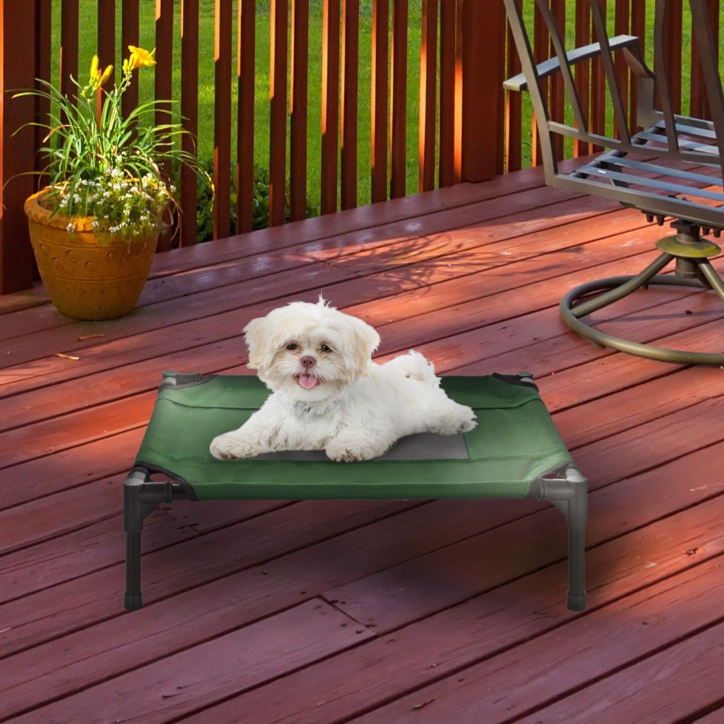 Elevated Pet Bed Non-Slip -Indoor/Outdoor