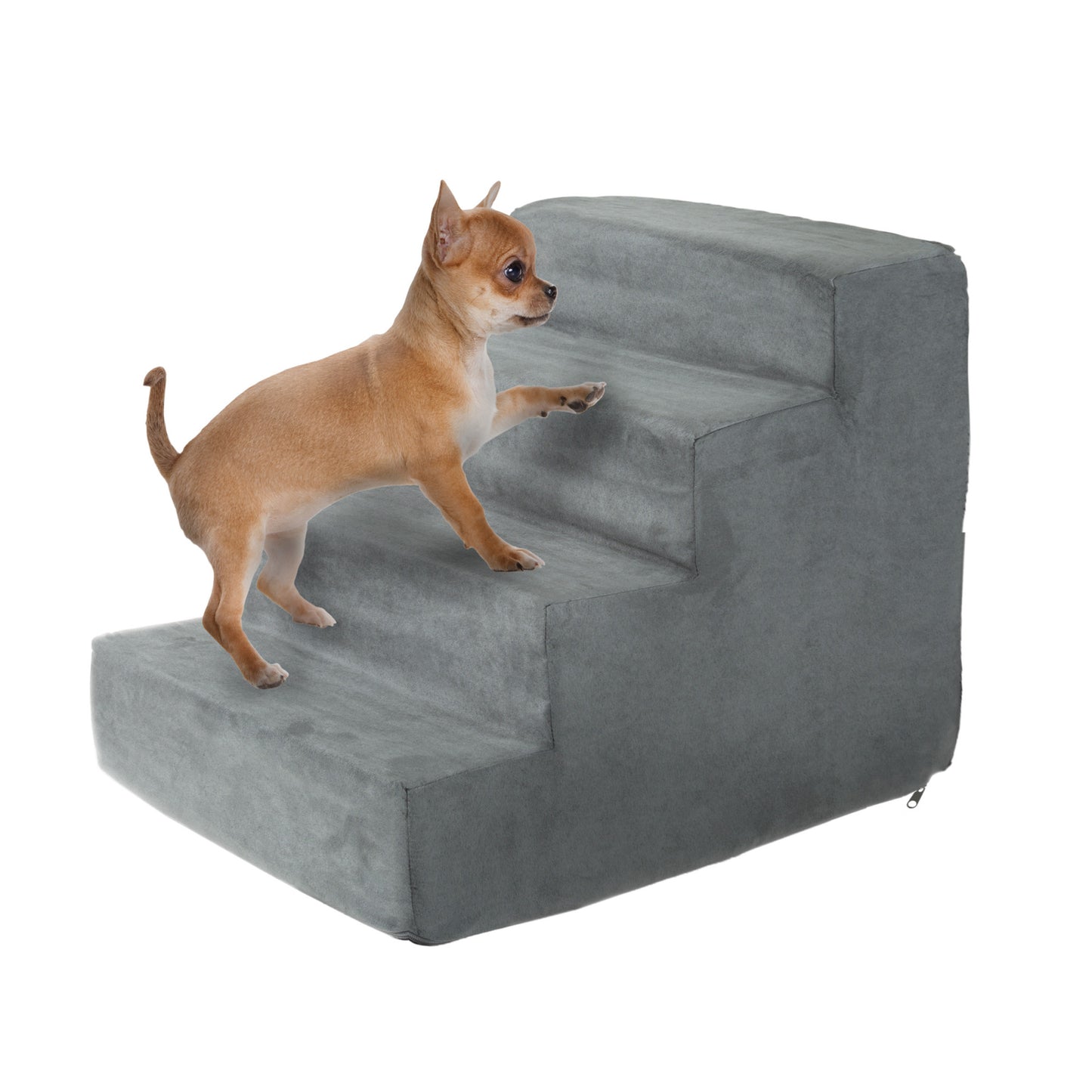 4-Step Nonslip Foam Pet Staircase