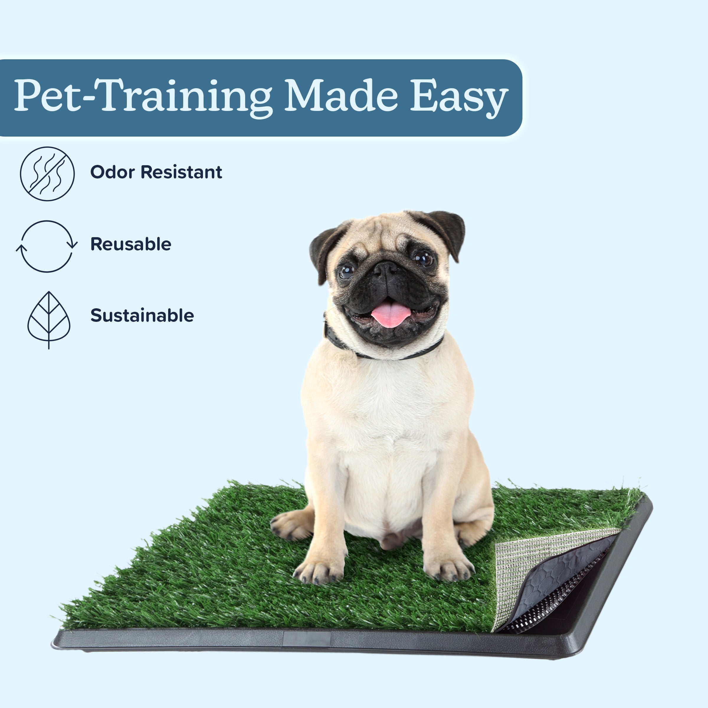 Petmaker puppy potty trainer replacement grass hotsell