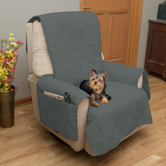 PETMAKER Chair Cover for Dogs and Kids, Gray