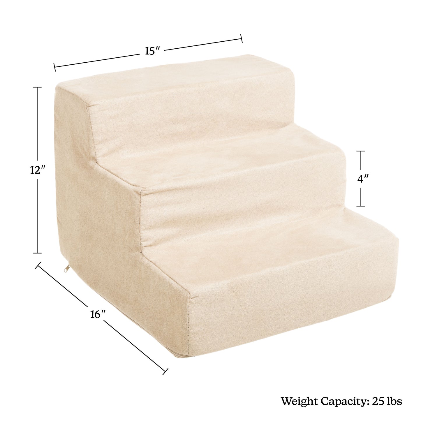 3-Step Nonslip Foam Staircase