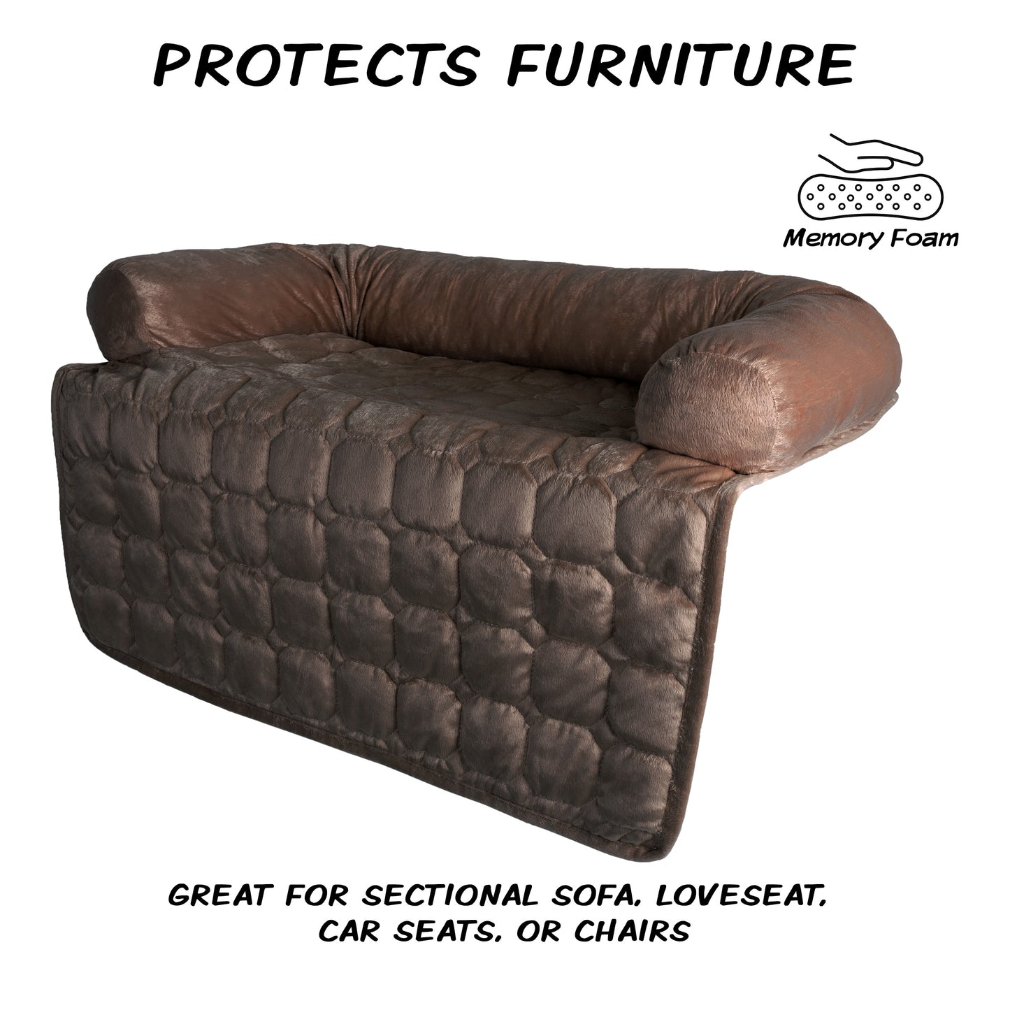 Water-Resistant Pet Couch Cover