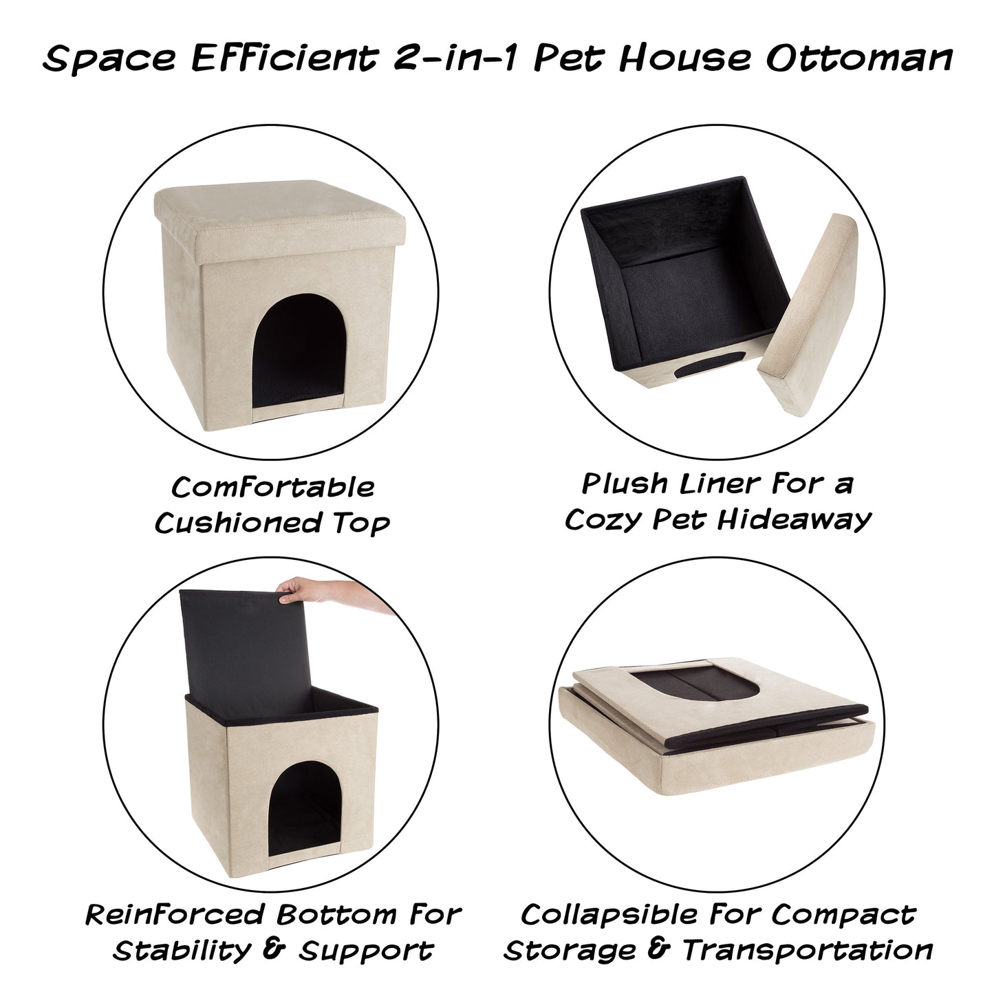 Pet House Ottoman