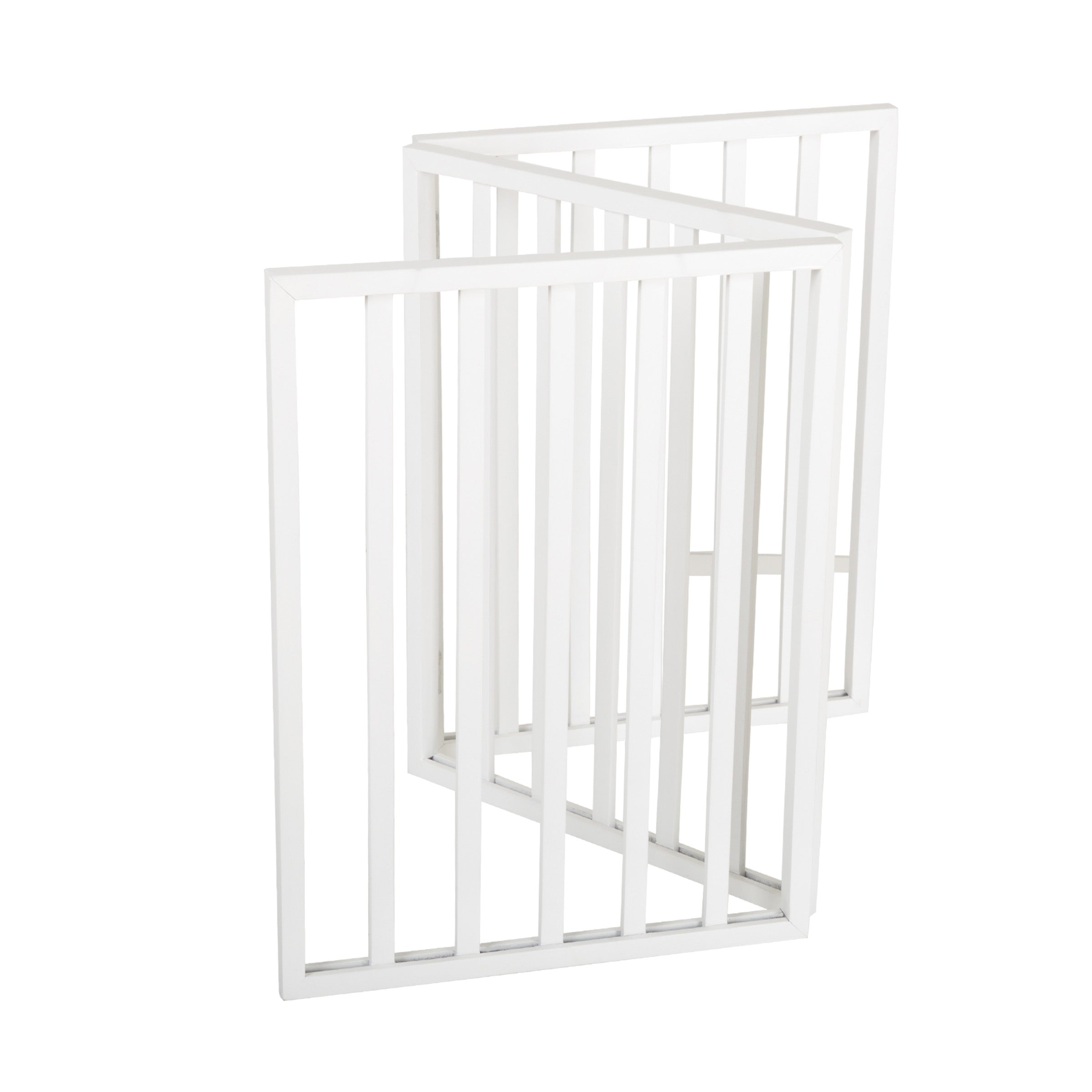 Petmaker Freestanding Wooden Pet Gate White