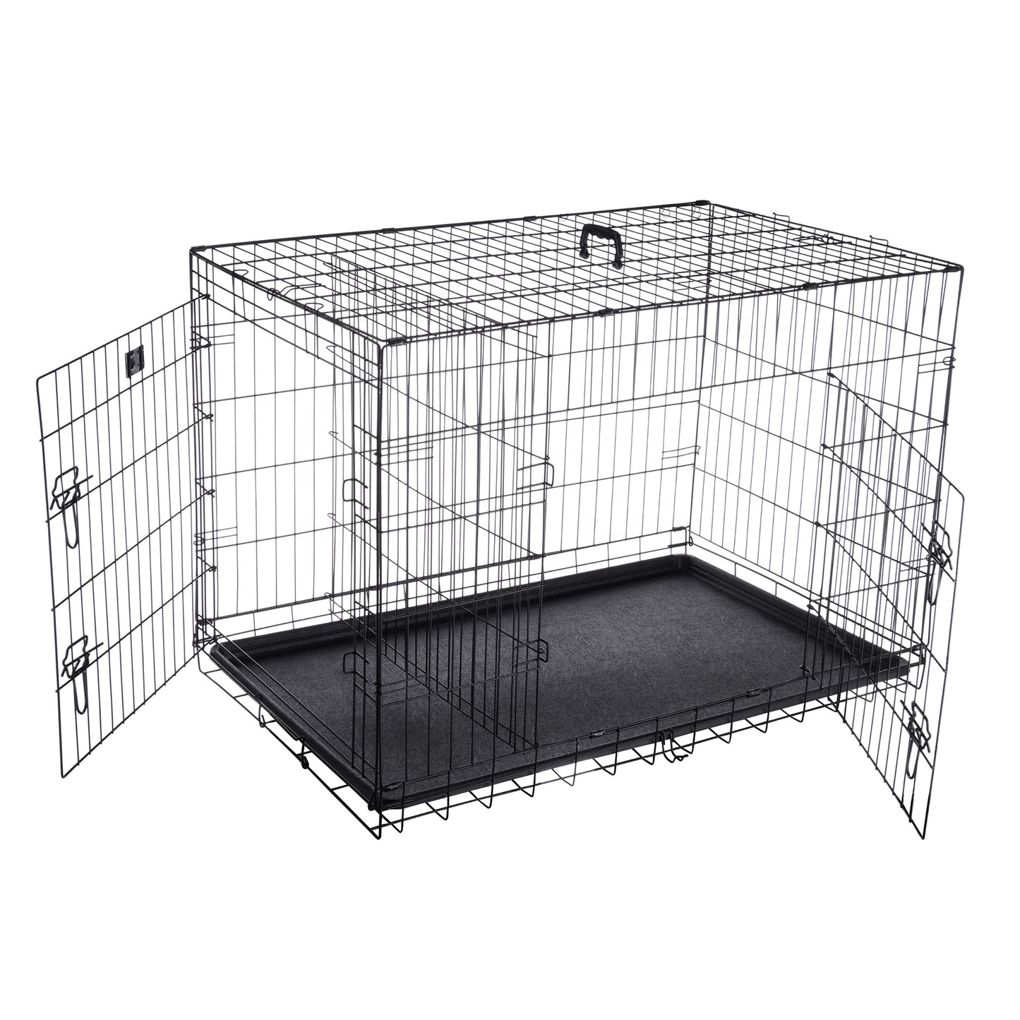 PETMAKER 42-Inch Dog Kennel with Double Doors