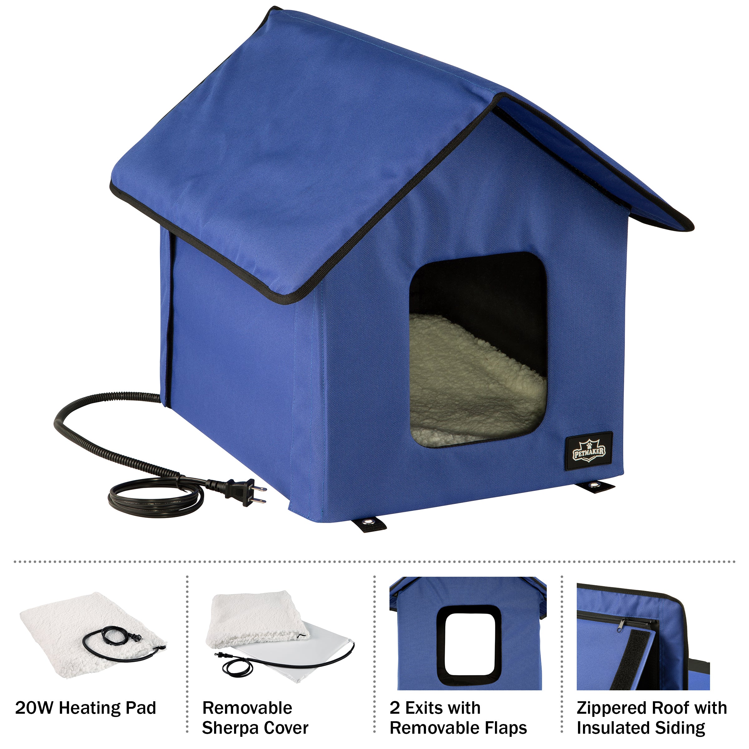 Cat house heating pad best sale