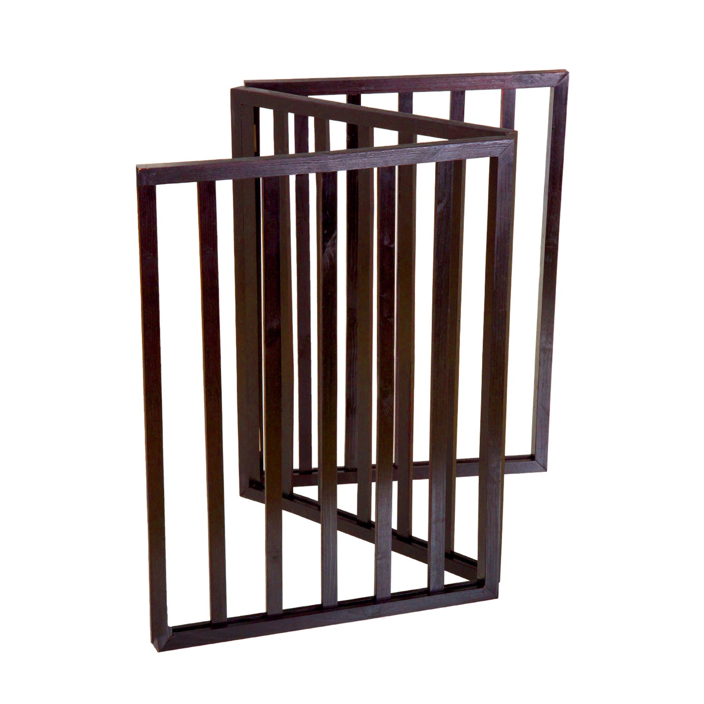 PETMAKER 3-Panel Foldable Pet Gate, Brown