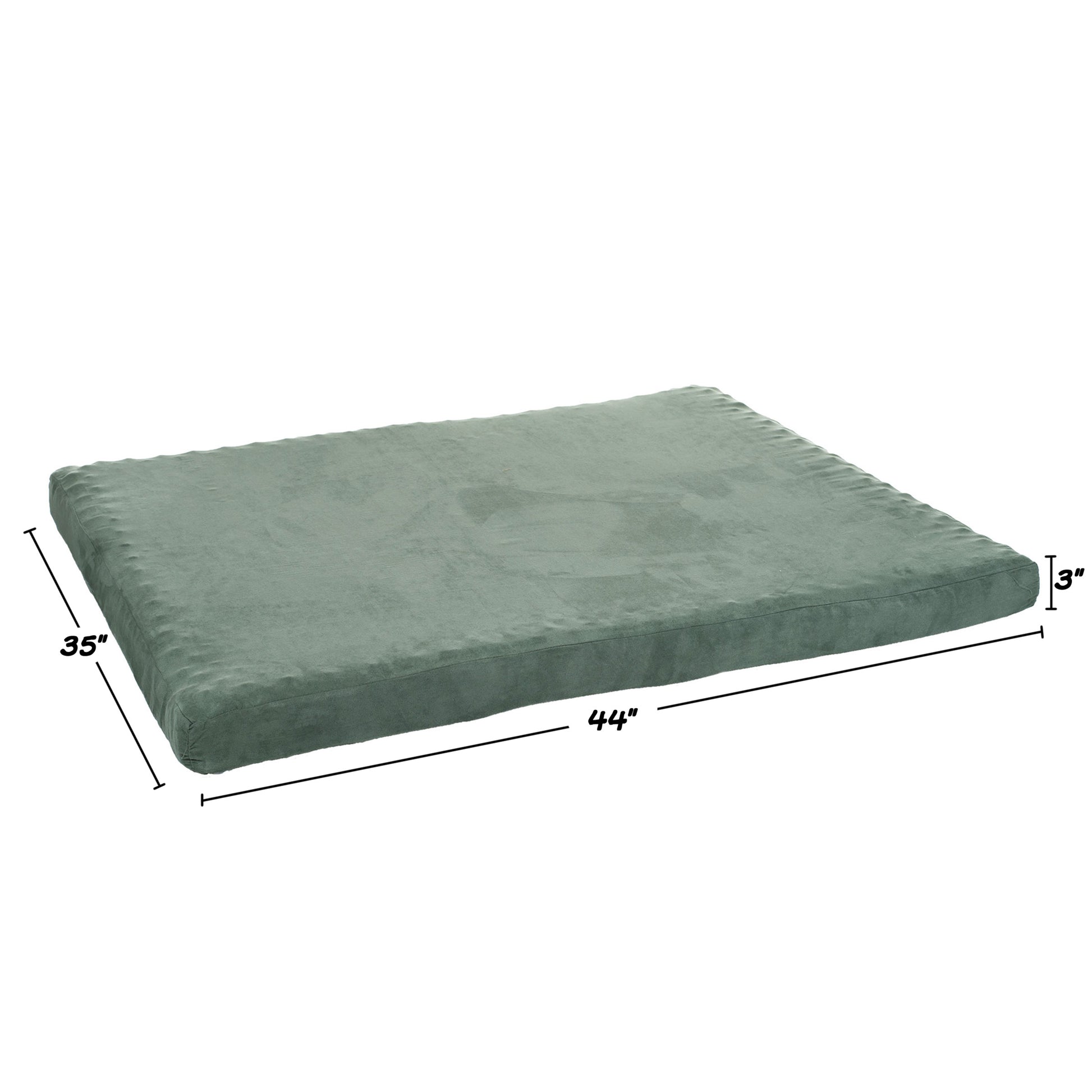 Petmaker 3in Foam Pet Bed - 35 x 44in - Clay