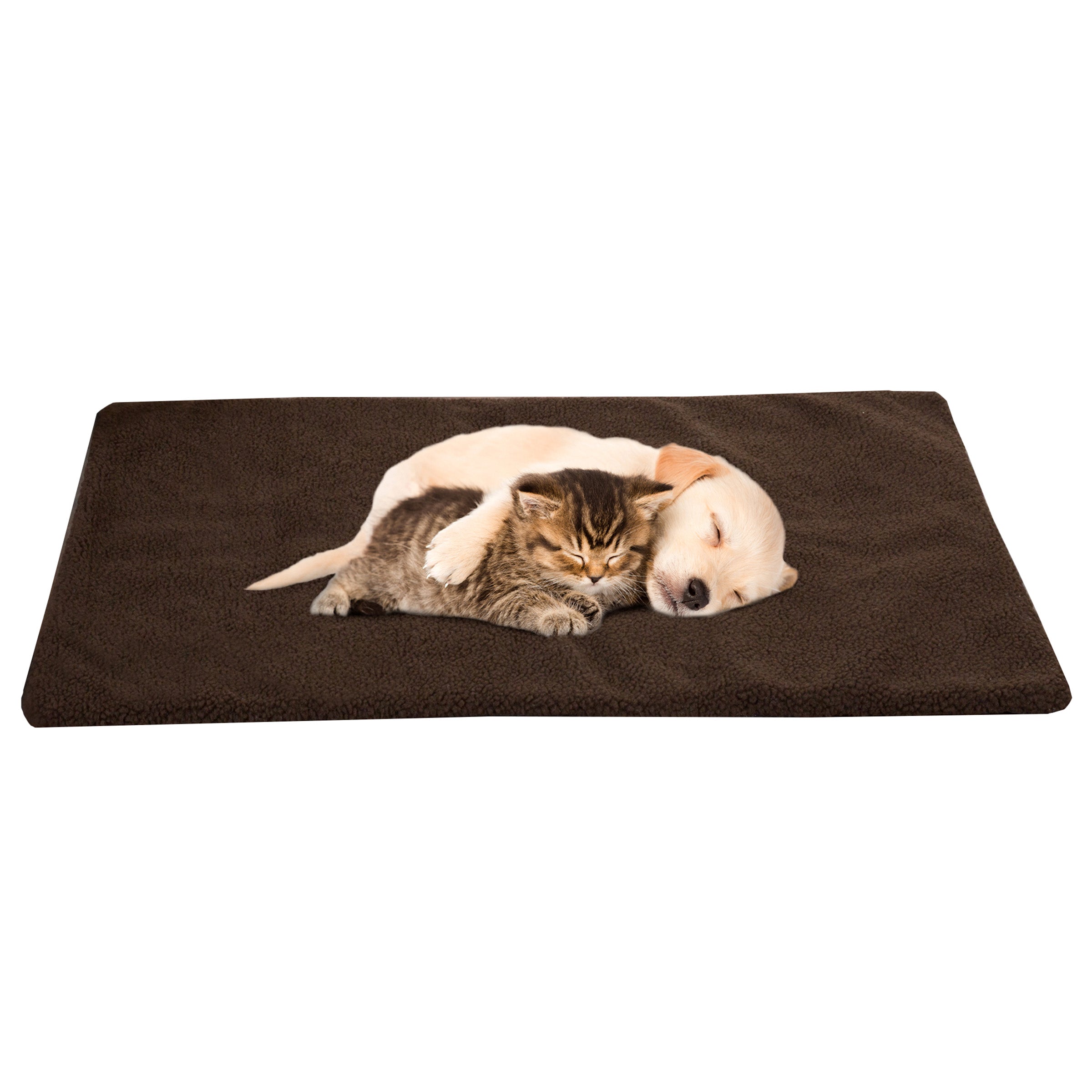 Self heating clearance pad for cats