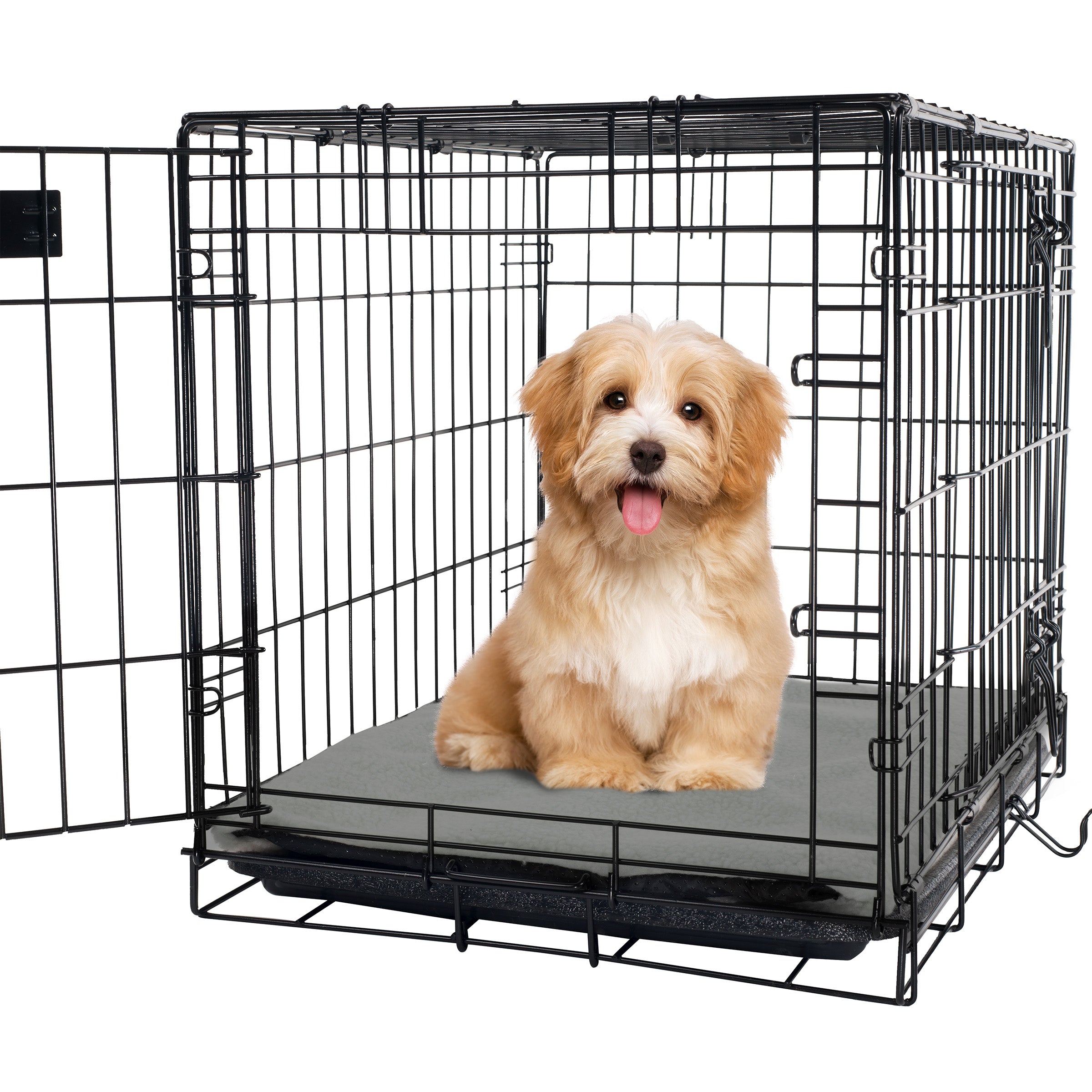 Self heating pet outlet bed large